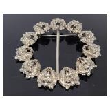 Large vintage scarf/sash pin