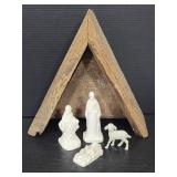 Small nativity scene