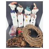 Assorted Christmas decor