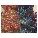6 assorted strings of Christmas lights