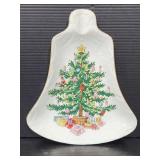 Lefton decorative Christmas trinket dish