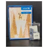 Pack of cards w/ envelopes & Snowflake rhinestones