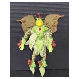 Hanging decorative frog angel