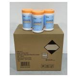 NEW Case of 24 antibacterial alcohol wipes