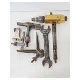 Assortment of vintage tools & parts