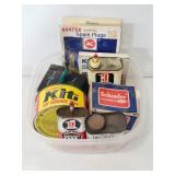 Vintage assorted vehicle supplies and others