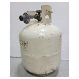 Metal Liquefied petroleum gas can w/ spout