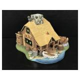 Partylite summer cabin ceramic candle holder