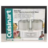 Cuisinart FlavorDuo Frozen Yogurt-Ice Cream maker