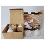 Over and back butter domes, 4 pack