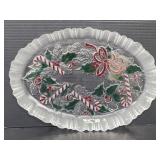 Celebrations by Mikasa Christmas platter tray