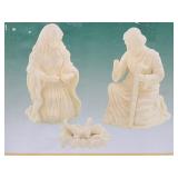 Three piece nativity set