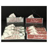 New Be Jolly & Merry Christmas ornaments (10)