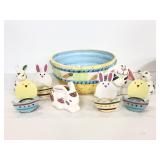 Bazaars bunny serving bowl & other Easter decor