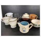 Anchor, Fire King, Corning and other ceramic ware