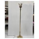 Vintage brass floor lamp