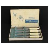 Vintage Emdeko Sheffield steak knife set