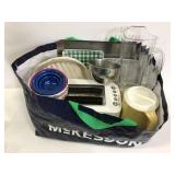 Breville 4-slot toaster, plus lot of kitchen items