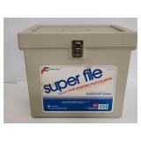 Sterling Super File plastic file box