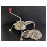 Vintage Mouli salad maker w/ 5 attachments