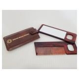 Detroit Diesel Allison vintage mirror/comb set