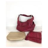 Tignanello, Hobo, and Lancôme purses/ clutch