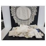 Vintage collection of assorted linenss