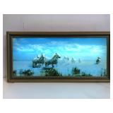 Vintage wild horses large motion picture