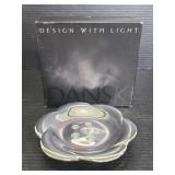 Dansk silverplate flower dish w/ box