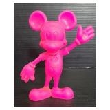Vintage pink mold plastic Mickey Mouse