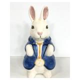 Vintage ceramic White Rabbit cookie jar