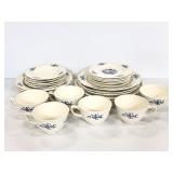 Dresden imperial blue heritage quality dish set