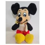 Vintage Mickey Mouse plush with tags