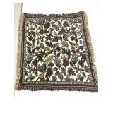 Autumn leaves wall tapestry/ small throw blanket