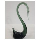 Art glass swan