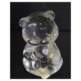 Glass teddy bear