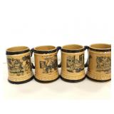 Set of four vintage Dicken