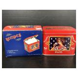 Vintage enamelled metal Coca-Cola recipe tin