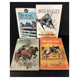 Horse Stories, Midnight, Heads Up!, & Blitz books