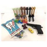 Vintage lot of assorted toys/knick knacks