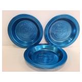 Trio of automotive Lordstown, Ohio metal dishes