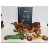 Vintage lot w/ Atlas