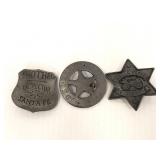 Wells Fargo Agent, Deputy,&Brothel Inspector pins