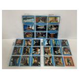 27 Original James Bond cards - Moonraker 1979