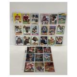 27 Vintage football stars & hall of fame cards #1