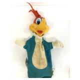 1962 Mattel Woody Woodpecker puppet toy
