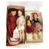 Four assorted vintage children