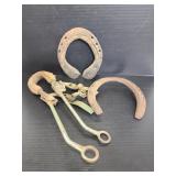 Vintage horshoe and bit