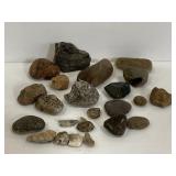 Collection of large natural rocks & stones