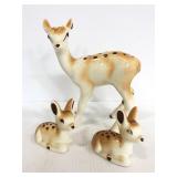 Robert Simmons Ceramic Artware fawn & babies